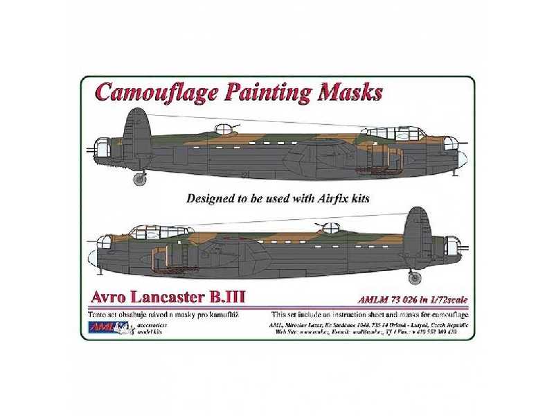 Maska Avro Lancaster B.III - zdjęcie 1