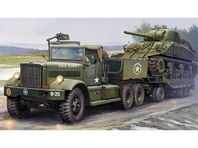 US M19 tank transporter - soft top cab - zdjęcie 1