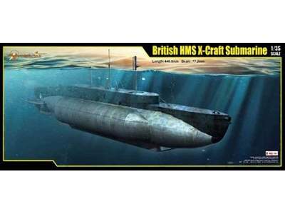 HMS X-Craft brytyjska miniaturowa łódź podwodna - zdjęcie 1
