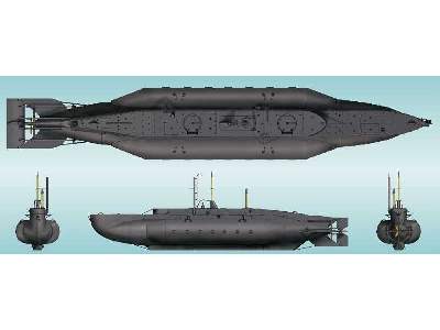 HMS X-Craft brytyjska miniaturowa łódź podwodna - zdjęcie 2