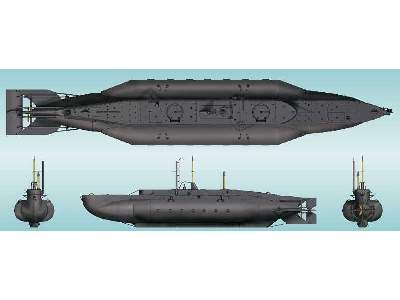 HMS X-Craft brytyjska miniaturowa łódź podwodna - zdjęcie 2