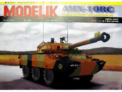 AMX-10RC Francuski współczesny ciężki pojazd zwiadowczy - zdjęcie 3
