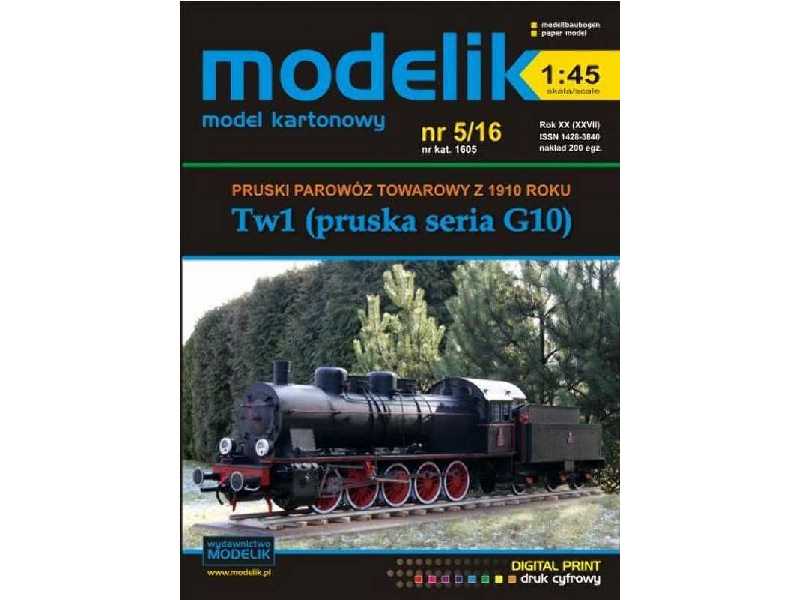 Tw1 (pruska seria) Pruski Parowóz Towarowy z 1910 r. - zdjęcie 1 Tw1 (pruska seria) Pruski Parowóz Towarowy z 1910 r. - zdjęcie 1