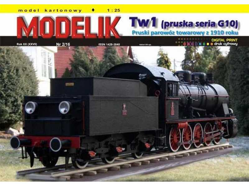 Tw1 (pruski G10) ruski normalnotorowy parowóz towarowy z 1910 r. - zdjęcie 1 Tw1 (pruski G10) ruski normalnotorowy parowóz towarowy z 1910 r. - zdjęcie 1