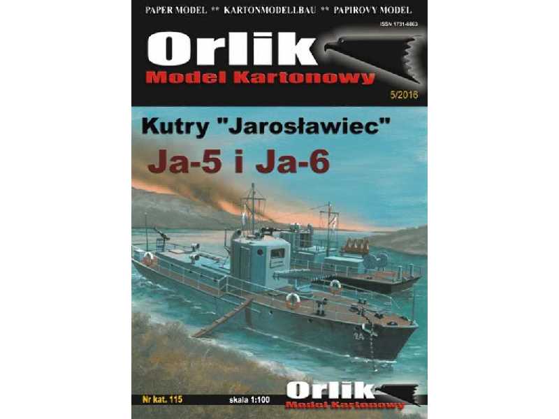 Radzieckie kutry rzeczne Jarosławiec Ja-5 i Ja-6 - zdjęcie 1 Radzieckie kutry rzeczne Jarosławiec Ja-5 i Ja-6 - zdjęcie 1