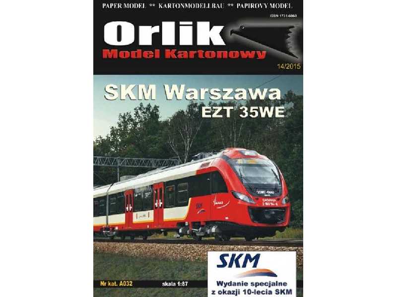 Pociąg elektryczny z SKM Warszawa - EZT 35WE "Impuls" - zdjęcie 1 Pociąg elektryczny z SKM Warszawa - EZT 35WE "Impuls" - zdjęcie 1