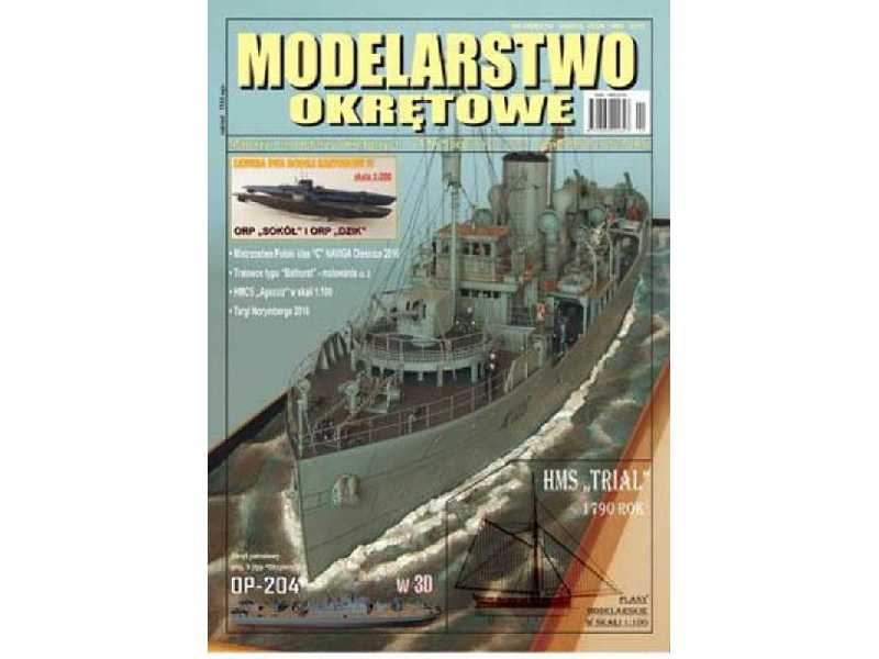 Modelarstwo okrętowe nr21 spec. ORP SOKÓŁ i ORP DZIK - zdjęcie 1 Modelarstwo okrętowe nr21 spec. ORP SOKÓŁ i ORP DZIK - zdjęcie 1