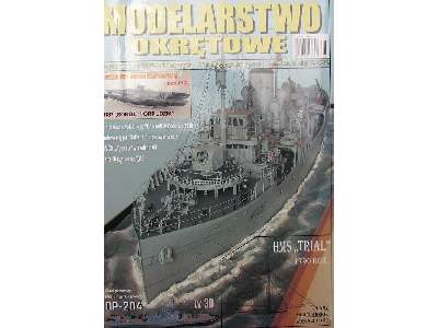 Modelarstwo okrętowe nr21 spec. ORP SOKÓŁ i ORP DZIK - zdjęcie 3
