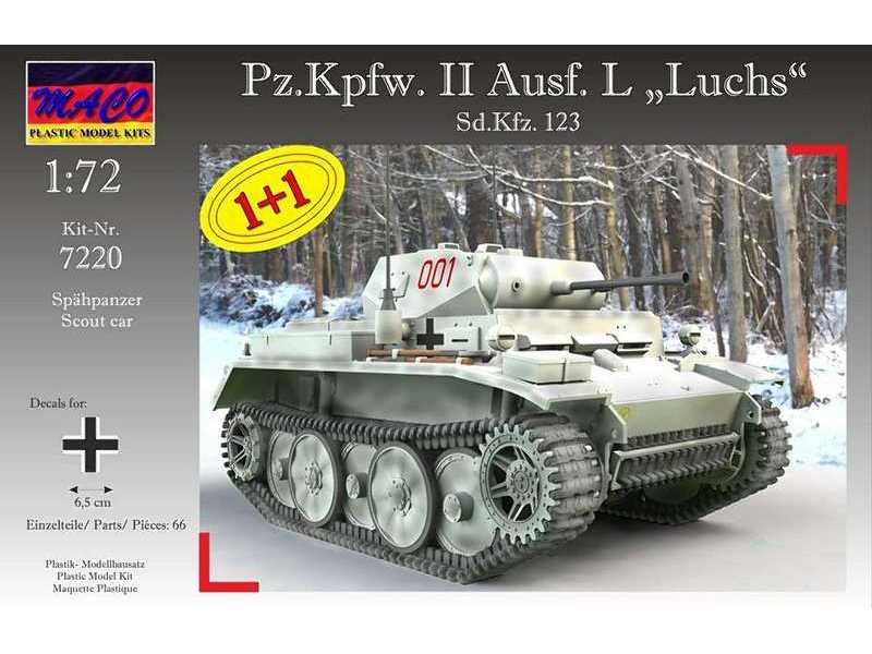 Pz.Kpf.Wg. II Ausf. L Luchs - 2 modele - zdjęcie 1 Pz.Kpf.Wg. II Ausf. L Luchs - 2 modele - zdjęcie 1