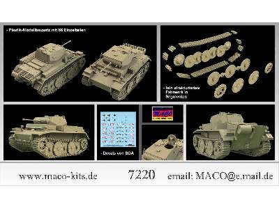 Pz.Kpf.Wg. II Ausf. L Luchs - 2 modele - zdjęcie 2