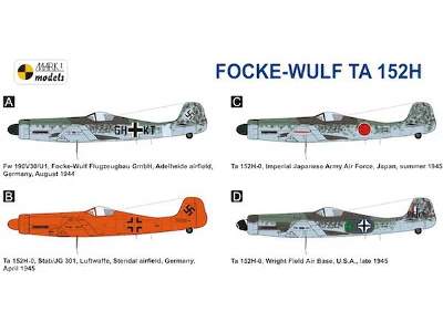 Focke-Wulf Ta 152H Special Schemes - zdjęcie 3