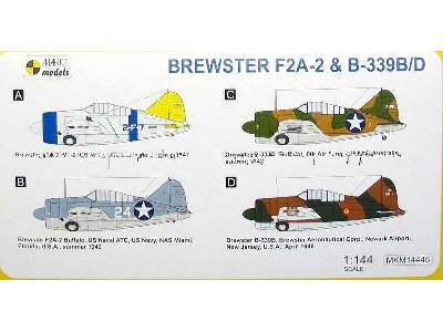 Brewster F2A-2 Bufallo &amp; B-339B/D - zdjęcie 4