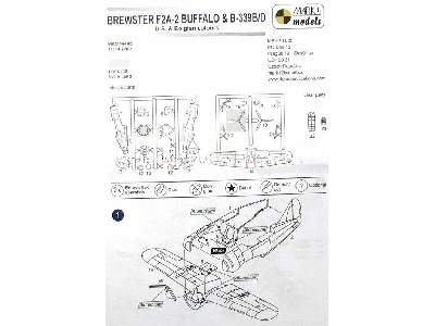 Brewster F2A-2 Bufallo &amp; B-339B/D - zdjęcie 5