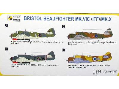 Bristol Beaufighter Mk.VIC (ITF)/TF Mk.X Torpedo Fighter - zdjęcie 3