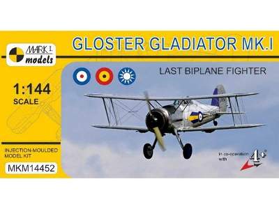 Gloster Gladiator MK.I Last Biplane Fighter - zdjęcie 1