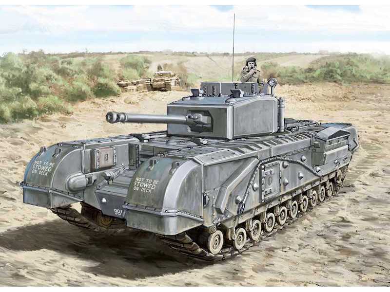 Churchill Mk.III - Mk.III 75mm - MK.IV - AVRE - Mk.V - NA 75 - zdjęcie 1 Churchill Mk.III - Mk.III 75mm - MK.IV - AVRE - Mk.V - NA 75 - zdjęcie 1