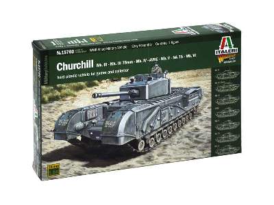 Churchill Mk.III - Mk.III 75mm - MK.IV - AVRE - Mk.V - NA 75 - zdjęcie 2