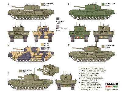 Churchill Mk.III - Mk.III 75mm - MK.IV - AVRE - Mk.V - NA 75 - zdjęcie 6