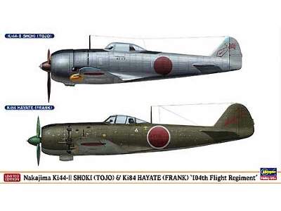 Nakajima Ki44-ii Shoki (Tojo) &amp; Ki84 Hayate (Frank) &quot;10 - zdjęcie 1
