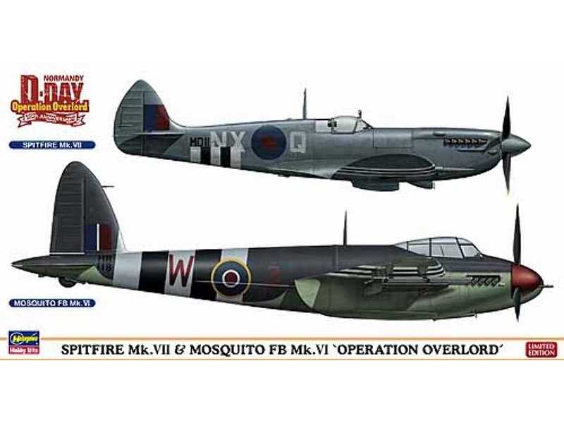 Spitfire Mk. Vii & Mosquito Fb Mk. Vi Operation Overlord - zdjęcie 1 Spitfire Mk. Vii & Mosquito Fb Mk. Vi Operation Overlord - zdjęcie 1