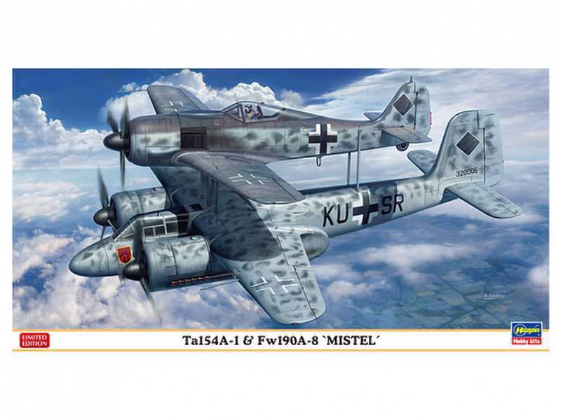 Ta154a-1 &amp; Fw190a-8 'mistel' - zdjęcie 1