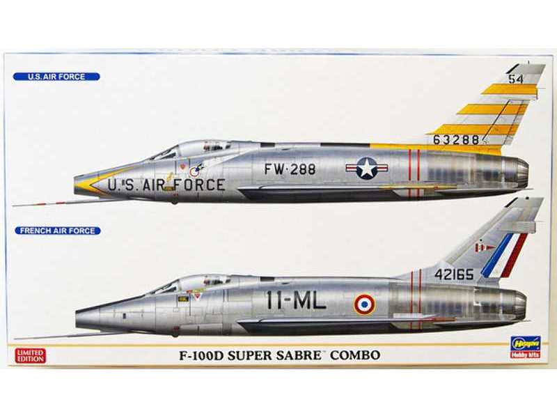 F-100d Super Sabre Combo (2 Kits) Limited Edition - zdjęcie 1 F-100d Super Sabre Combo (2 Kits) Limited Edition - zdjęcie 1