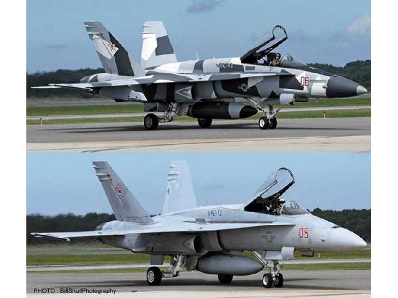 F/A-18a+ Hornet "vfc-12 Adversary" Combo (2 Kits) Limi - zdjęcie 1 F/A-18a+ Hornet "vfc-12 Adversary" Combo (2 Kits) Limi - zdjęcie 1