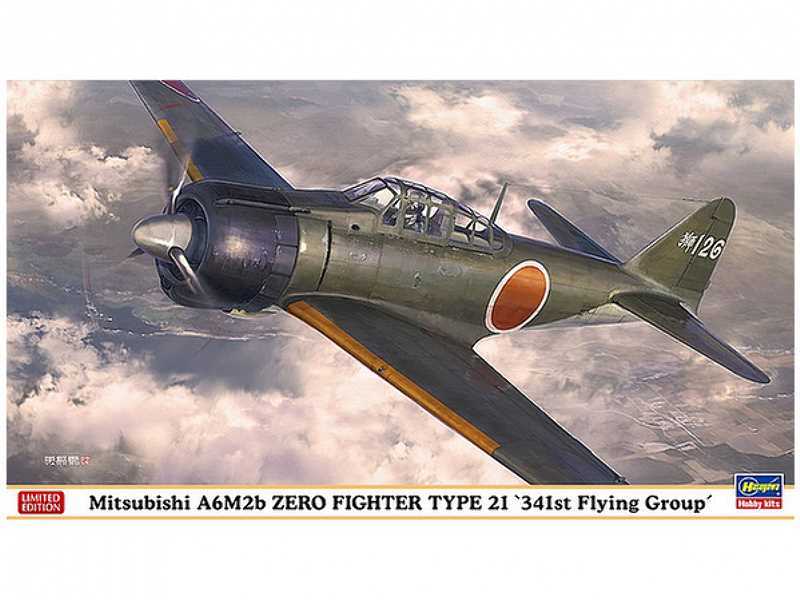 Mitsubishi A6m2b Zero Fighter Type 21 '341st Flying Group' - zdjęcie 1 Mitsubishi A6m2b Zero Fighter Type 21 '341st Flying Group' - zdjęcie 1