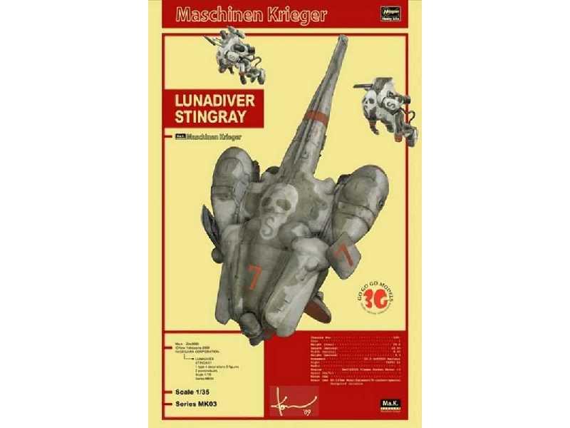 Lunadiver Stingray With Fireball Sg & Sg Prowler Suits - zdjęcie 1 Lunadiver Stingray With Fireball Sg & Sg Prowler Suits - zdjęcie 1