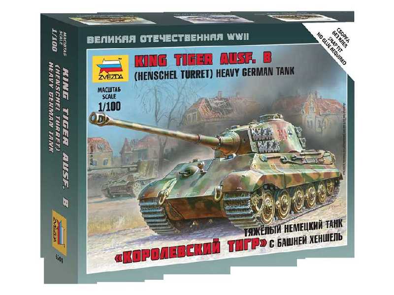 King Tiger niemiecki czołg ciężki - zdjęcie 1 King Tiger niemiecki czołg ciężki - zdjęcie 1