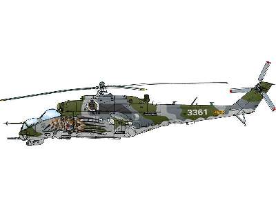 Mi-24 in Czech and Czechoslovak service  DUAL COMBO 1/72 - zdjęcie 9