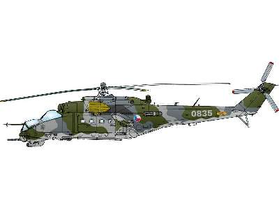 Mi-24 in Czech and Czechoslovak service  DUAL COMBO 1/72 - zdjęcie 16