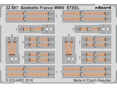 Seatbelts France WWII STEEL 1/32 - zdjęcie 1