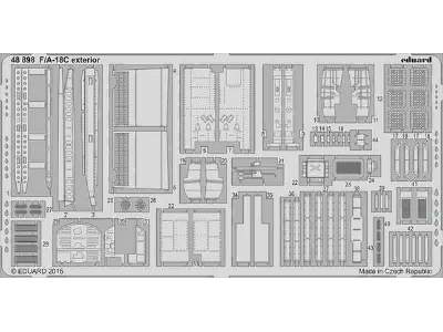 F/ A-18C exterior 1/48 - Kinetic - zdjęcie 1