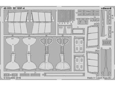 Bf 109F-4 1/48 - Eduard - zdjęcie 1