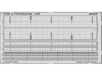 B-17G landing flaps 1/72 - Airfix - zdjęcie 2