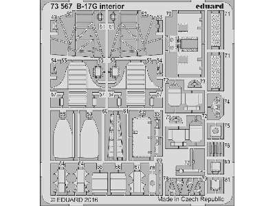 B-17G cockpit interior 1/72 - Airfix - zdjęcie 2