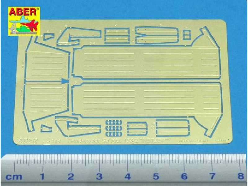 Sd.Kfz. 138/2 "HETZER" - błotniki - el. fototrawione - zdjęcie 1