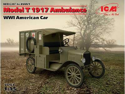 Ford T 1917 Ambulans - I Wojna Światowa - zdjęcie 1