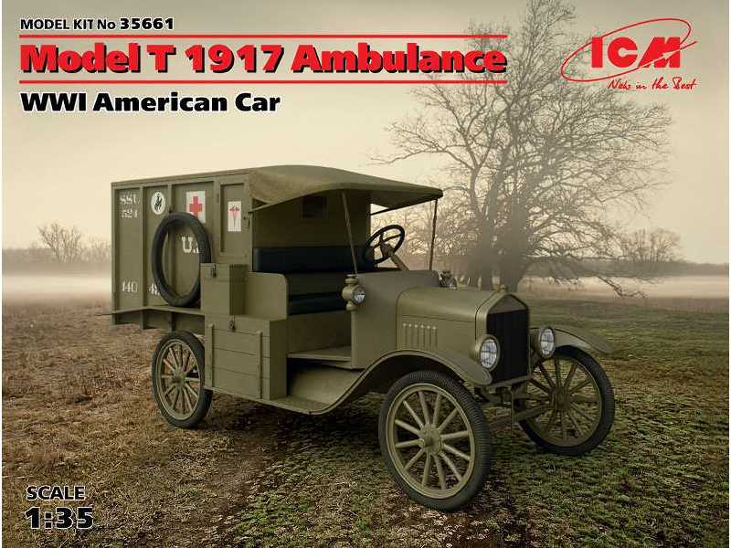 Ford T 1917 Ambulans - I Wojna Światowa - zdjęcie 1