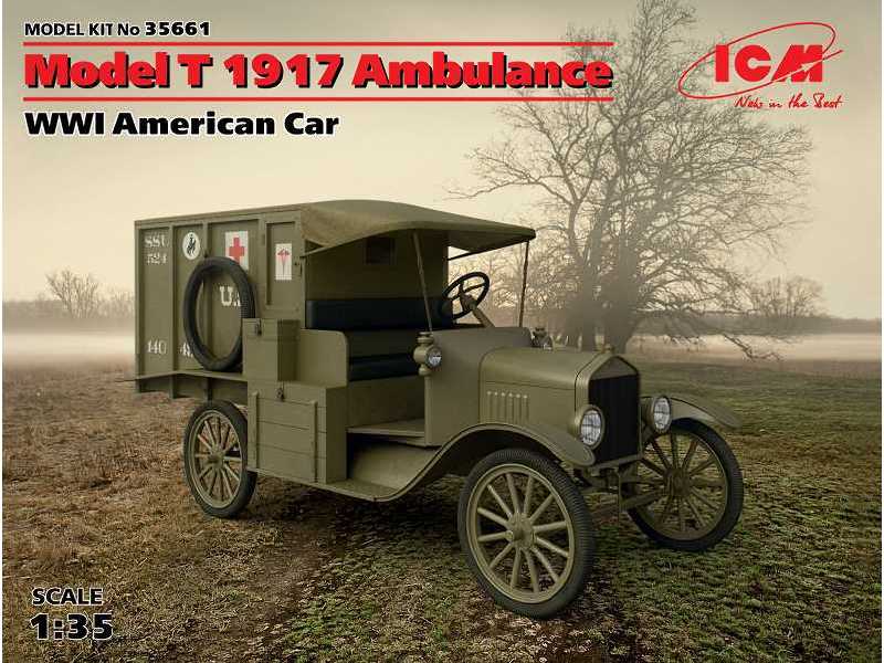 Ford T 1917 Ambulans - I Wojna Światowa - zdjęcie 1 Ford T 1917 Ambulans - I Wojna Światowa - zdjęcie 1