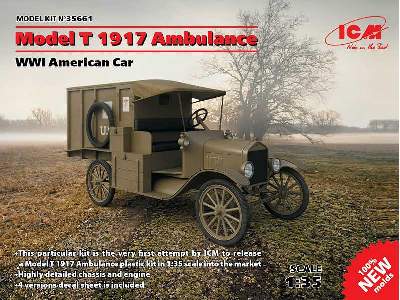 Ford T 1917 Ambulans - I Wojna Światowa - zdjęcie 12