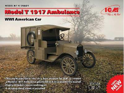 Ford T 1917 Ambulans - I Wojna Światowa - zdjęcie 12