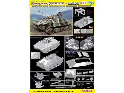 Bergepanzer 38(t) HETZER mit 2cm FlaK 38 - Smart Kit (2 in 1) - zdjęcie 2