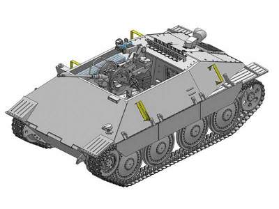 Bergepanzer 38(t) HETZER mit 2cm FlaK 38 - Smart Kit (2 in 1) - zdjęcie 6