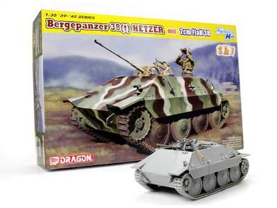 Bergepanzer 38(t) HETZER mit 2cm FlaK 38 - Smart Kit (2 in 1) - zdjęcie 22