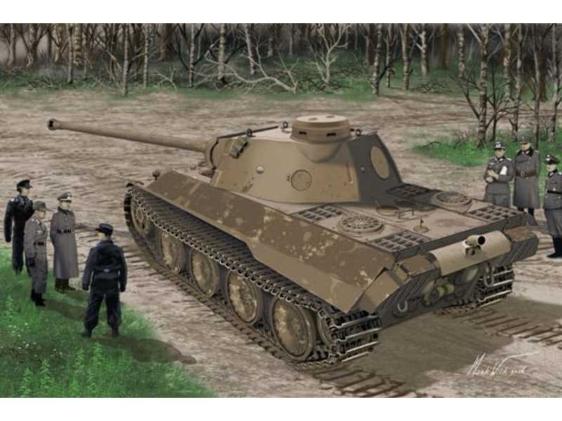 Panther Ausf.D V2 Versuchsserie - Smart Kit - zdjęcie 1 Panther Ausf.D V2 Versuchsserie - Smart Kit - zdjęcie 1