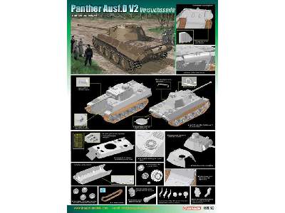 Panther Ausf.D V2 Versuchsserie - Smart Kit - zdjęcie 2