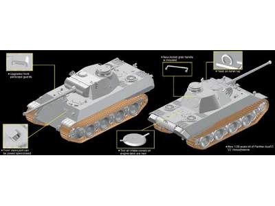 Panther Ausf.D V2 Versuchsserie - Smart Kit - zdjęcie 15