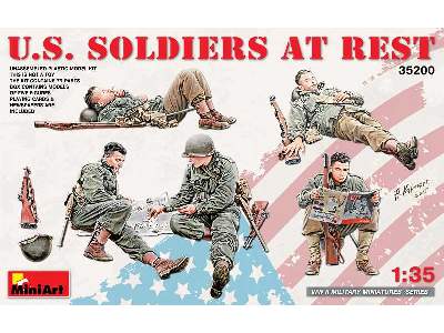 Amerykańscy żołnierze - odpoczynek - zdjęcie 1